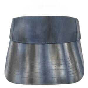 J Hats Blue Tie Dye Visor Sun Hat Adjustable One Size Strapback